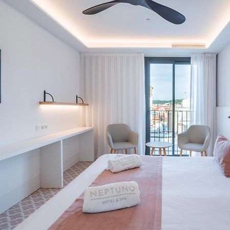 Neptuno Hotel & Spa 4 Sup Calella Luaran gambar