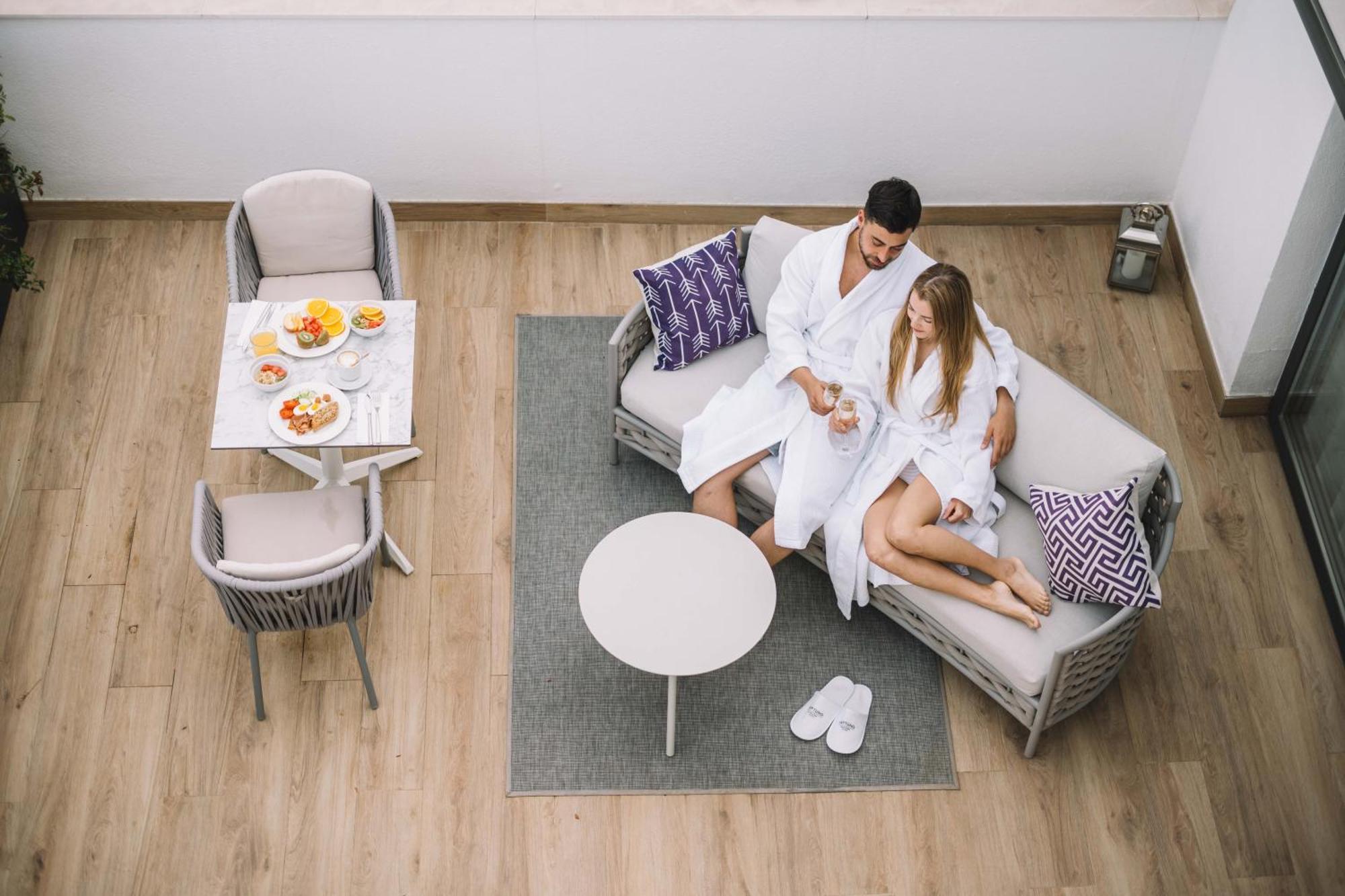 Neptuno Hotel & Spa 4 Sup Calella Luaran gambar